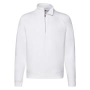 Fruit of the Loom Heren premium effen quarter zip raglan sweatshirt