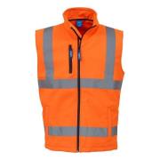 Yoko Hi-vis softshell gilet voor volwassenen