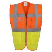 Yoko Unisex executive gerecycled hi-vis vest voor volwassenen