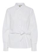 Y.A.S yasestima ls tie shirt 26036314 star white