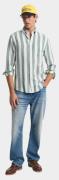 Gant Casual hemd lange mouw reg cotton linen bold stripe 3250043/318