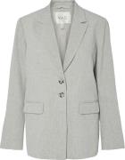 Y.A.S Yasriu ls blazer s. light grey melange