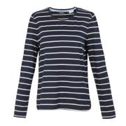 Regatta Dames federica ii stripe t-shirt met lange mouwen