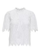 Only onlnyla tulum emb ss top wvn 15343163 bright white