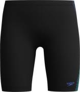 Speedo eco plastisol placem jam bla/blu zwemslip lang jongens