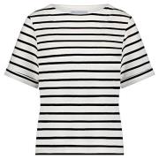 Red Button Top srb4528 terry dark blue