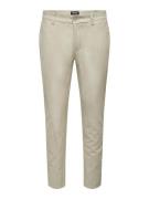 Only & Sons onsmark tap 0011 cotton linen pnt 22024937 chinchilla