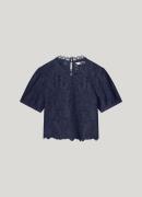Summum 2s3255-12182 short sleeve top lace
