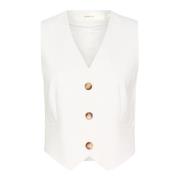 InWear Iw zella waistcoat white