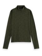Scotch & Soda 174831 6670 all over printed mockneck long sleeved shirt...