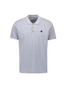 No Excess Polo melange licht