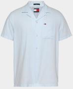 Tommy Hilfiger Casual hemd korte mouw tjm linen blend camp ss ext dm0d...