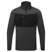 Portwest Heren wx3 half zip fleece top