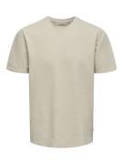 Only & Sons Onskian life reg seersucker ss tee