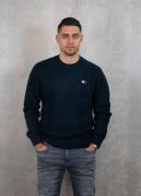 Tommy Hilfiger Slim cable knit cneck
