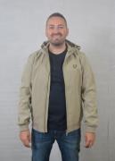 Lyle and Scott Fleece back softshell jacket