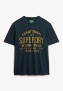 Superdry Work wear t-shirt navy