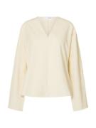 Selected Femme slftalia ls top b 16098700 birch