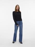 Vero Moda Vmglory pearl ls o-neck pullover bo