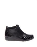 Ara Sneaker meran st kroko-lack softcalf schwarz