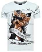 Local Fanatic Bad angel coole t-shirt