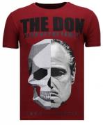 Local Fanatic The don skull rhinestone t-shirt
