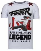 Local Fanatic Fighter legend rhinestone t-shirt