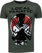 Local Fanatic Wolverine flock t-shirt