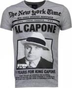 Local Fanatic Al capone rhinestone t-shirt