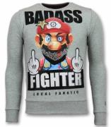 Local Fanatic Mario trui fight club sweater