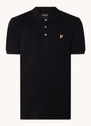 Lyle & Scott Slim fit polo van piqué katoen met logo