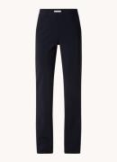 Studio Anneloes Flair long waist flared fit pantalon van travelstof