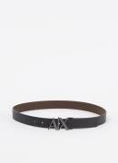 Armani Exchange Riem van leer