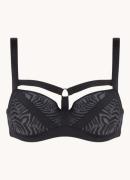 Marlies Dekkers Wing Power voorgevormde balconette bh met zebraprint