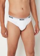 HUGO BOSS Slip met logoband in 3-pack