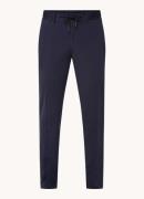 Boggi Milano Slim fit pantalon met trekkoord en stretch