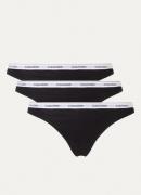 Calvin Klein Modern Logo string met logoband in 3-pack