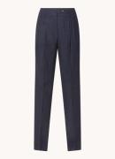 HUGO BOSS High waist straight fit pantalon in lyocellblend