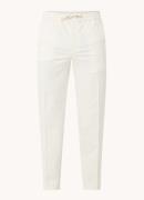 Sandro Straight fit chino in lyocellblend met steekzakken