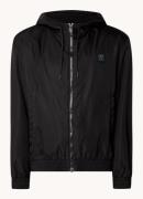 HUGO BOSS Benjoe windjack met capuchon en logo