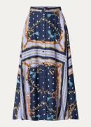 Maje Midi rok met print