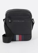 Tommy Hilfiger Crossbodytas met streepprint en logo