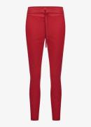 Studio Anneloes Startup slim fit cropped broek met trekkoord