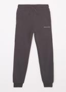 Lyle & Scott Tapered fit joggingbroek met logoborduring