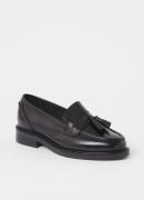 Dune London Garda loafer van leer