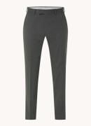 Strellson Melwin slim fit pantalon in wolblend met steekzakken