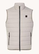 Marc O'Polo Gewatteerde bodywarmer met logo en ritszakken