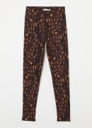 Mini Rodini Leopard legging in biologische katoenblend