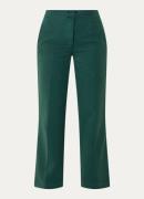 River Woods Mid waist loose fit pantalon in lyocellblend met steekzakk...