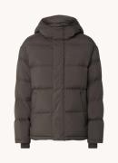 NN.07 Matthew puffer jack met donsvulling en capuchon